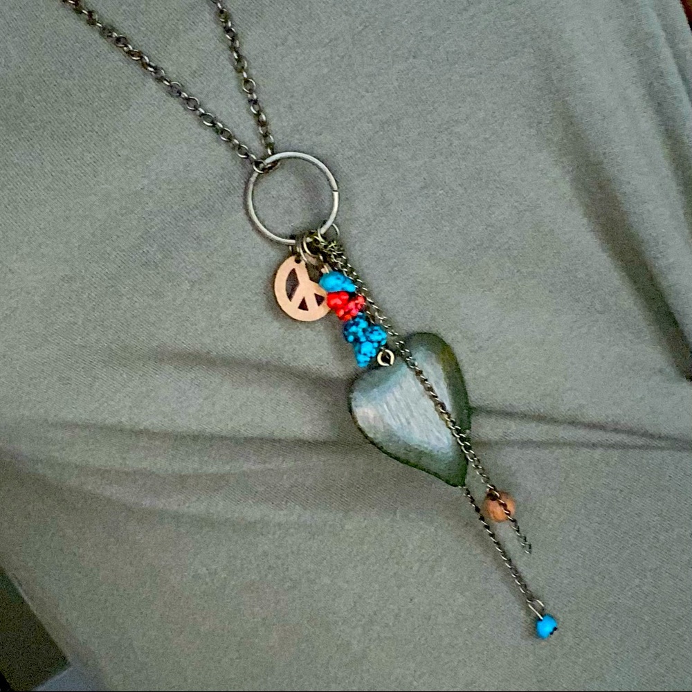 Peace Love Necklace